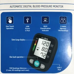 Accusure (Automatic Digital Blood Pressure Monitor)