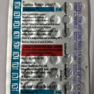 SORBITRATE 5MG TAB